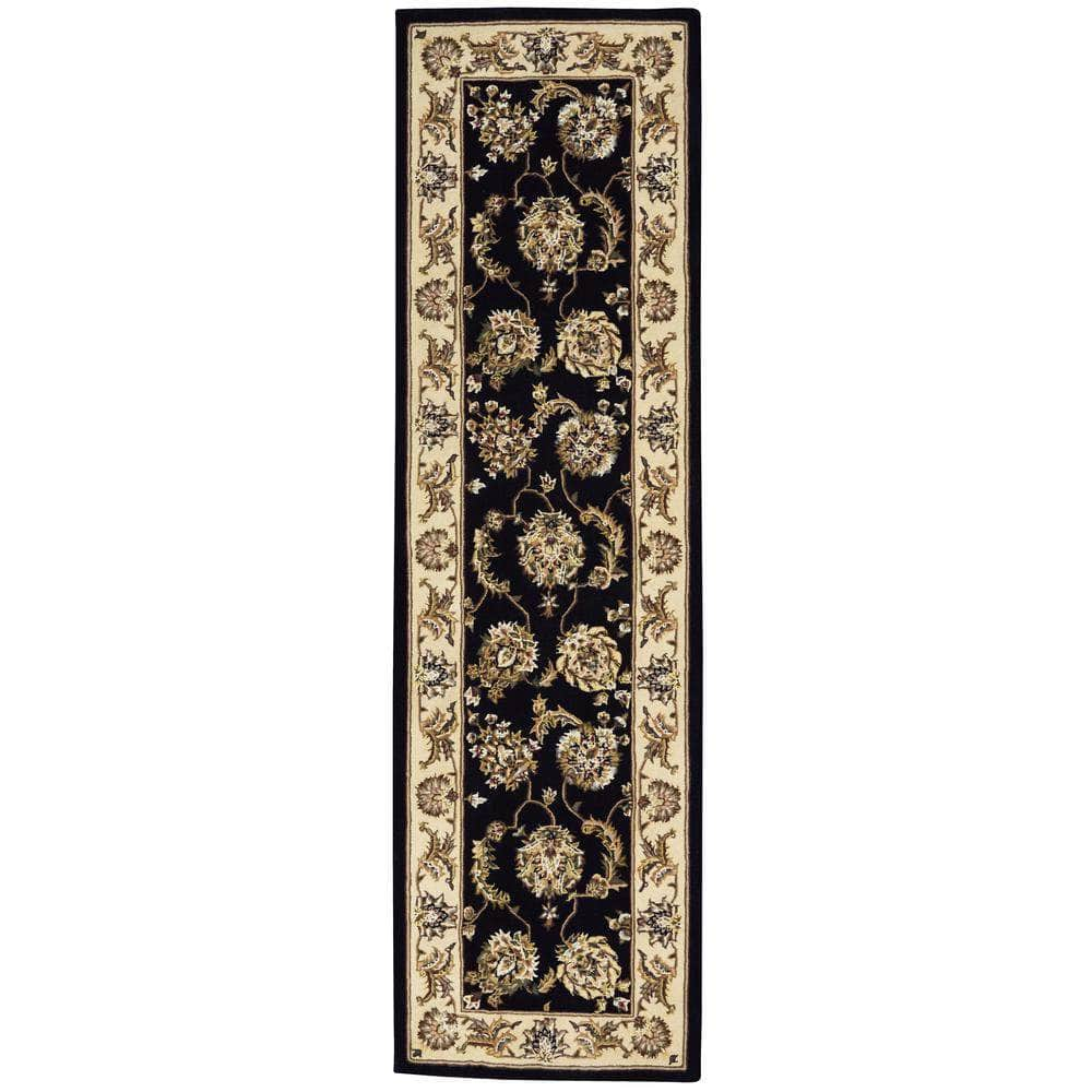 Nourison 2000 2022 Black Rugs #color_black