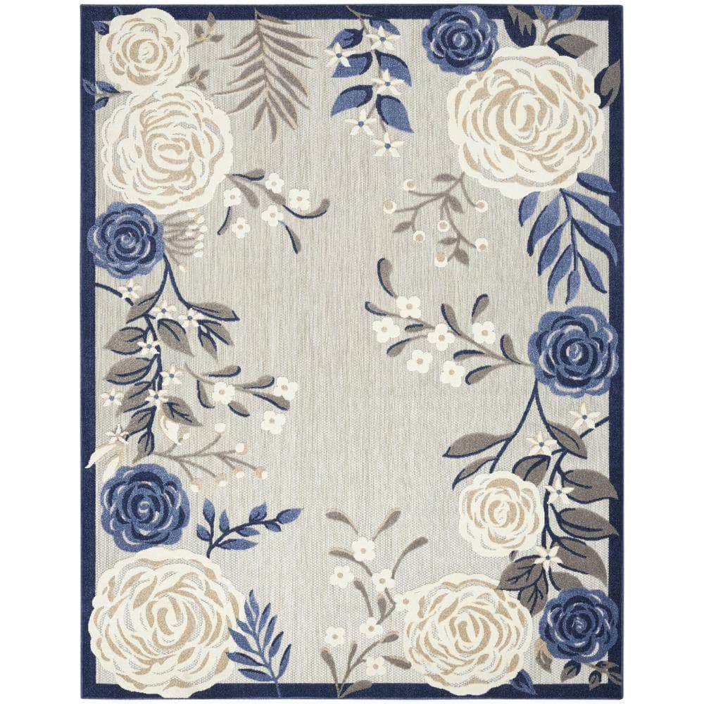 Aloha ALH32 Blue Grey Rugs #color_blue grey