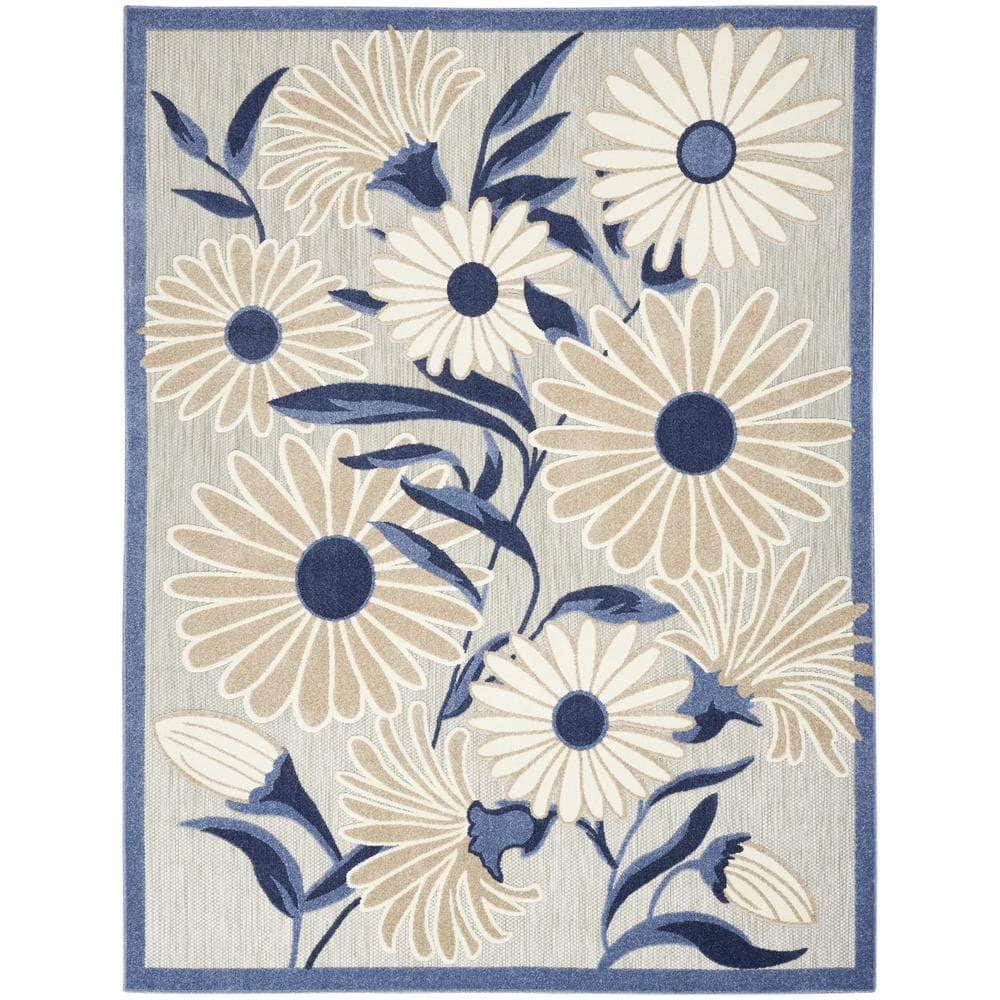 Aloha ALH33 Blue Grey Rugs #color_blue grey