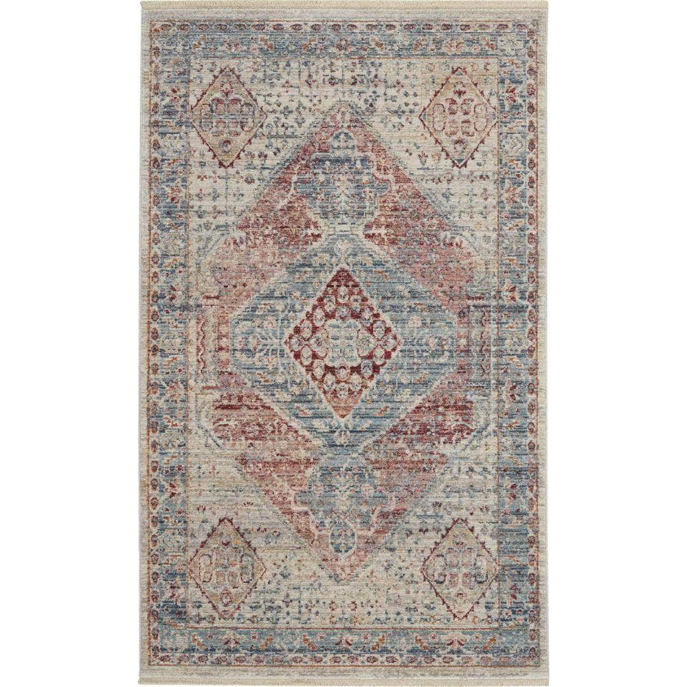 Enchanting Home ENH03 Blue/Grey Rugs #color_blue/grey