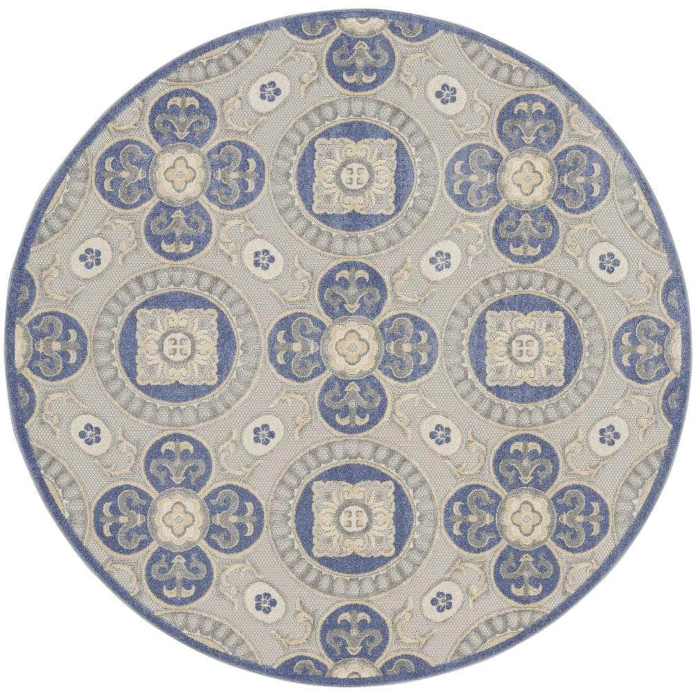 Aloha ALH30 Blue Grey Rugs #color_blue grey