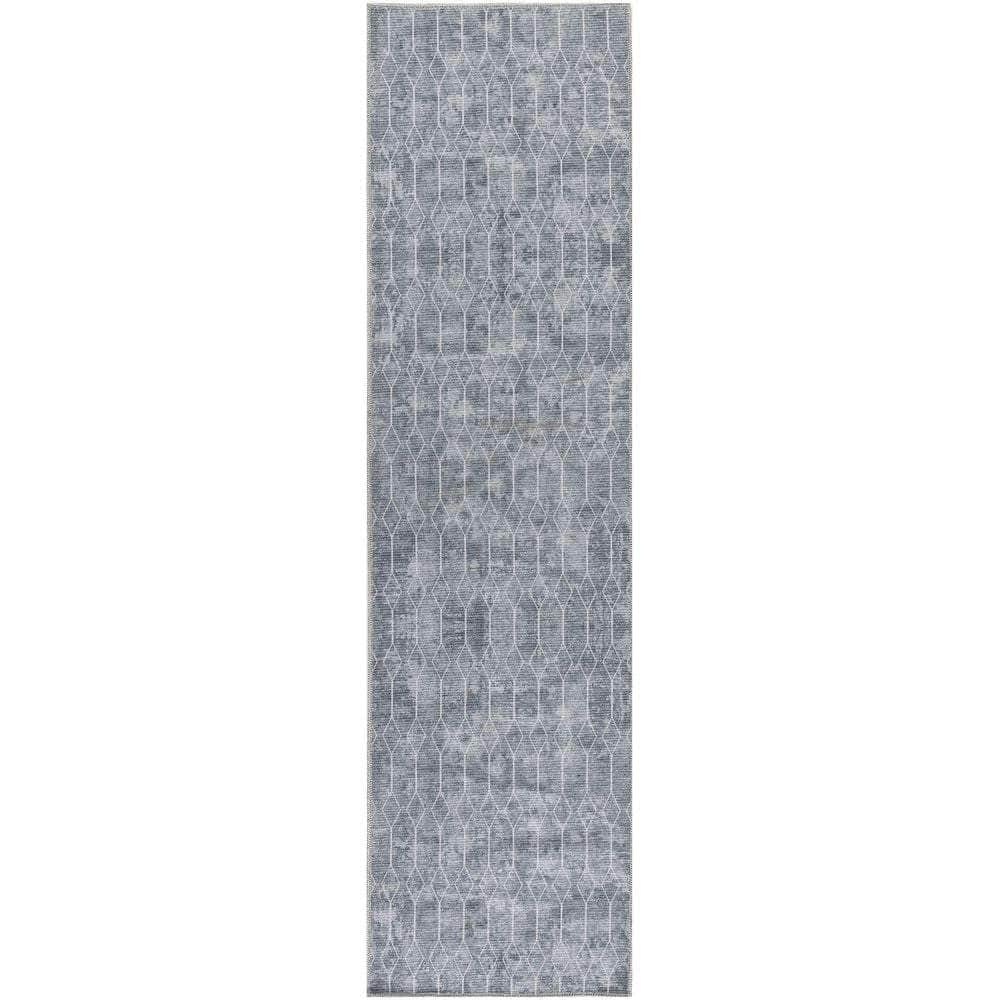 Machine Washable Series 1 SR107 Blue Grey Rug #color_blue grey