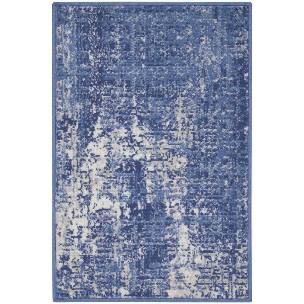 Whimsicle WHS08 Blue Ivory Rugs #color_blue ivory