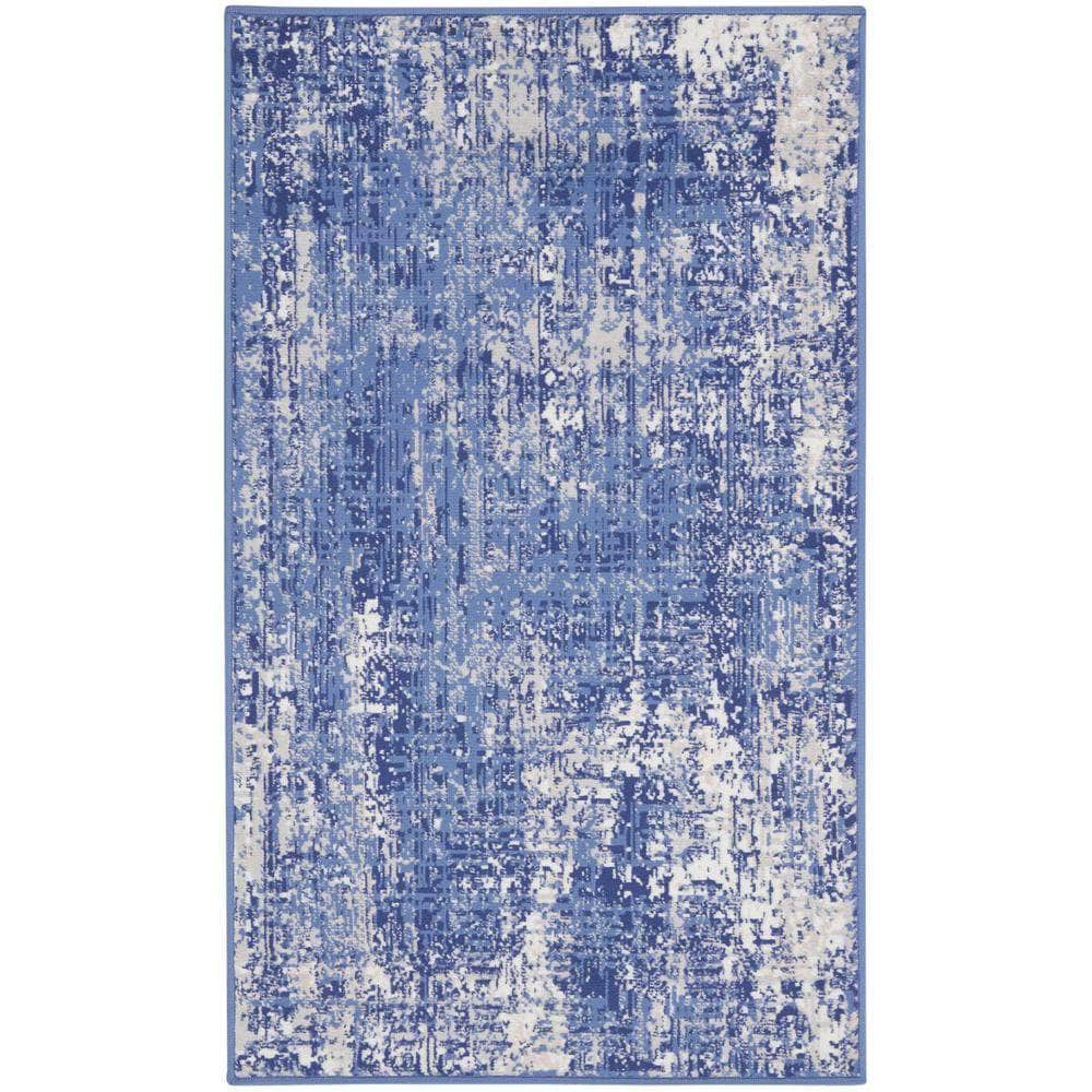 Whimsicle WHS08 Blue Ivory Rugs #color_blue ivory