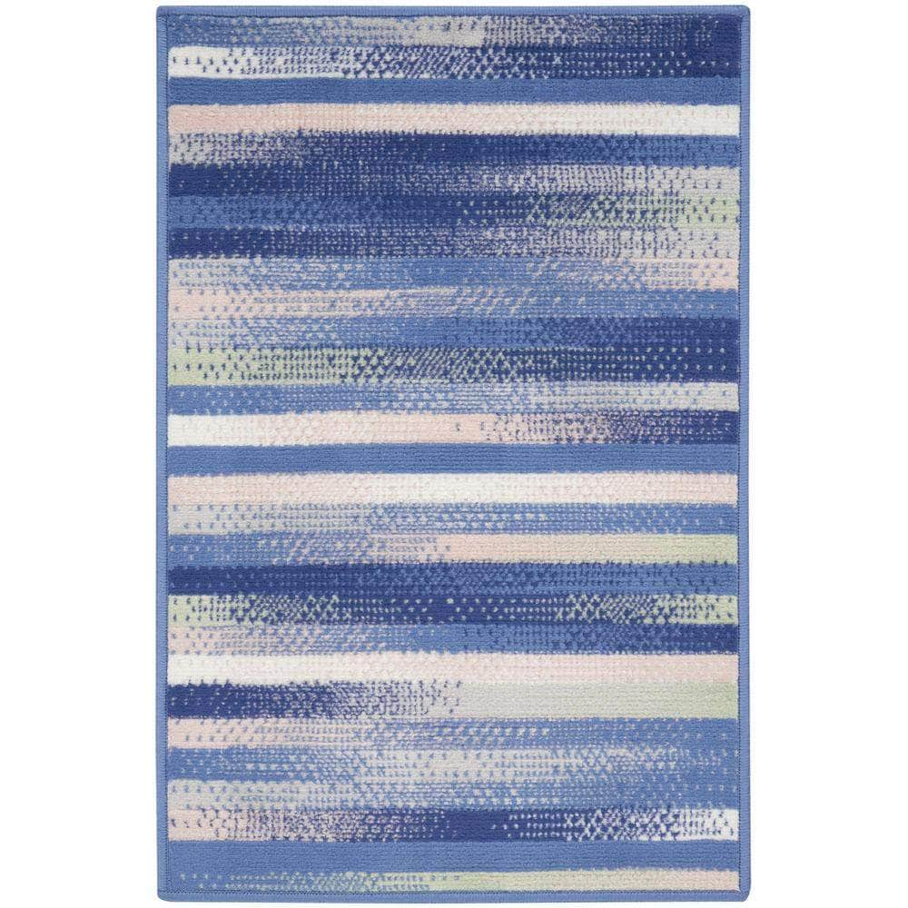 Whimsicle WHS12 Blue Multicolor Rugs #color_blue multicolor