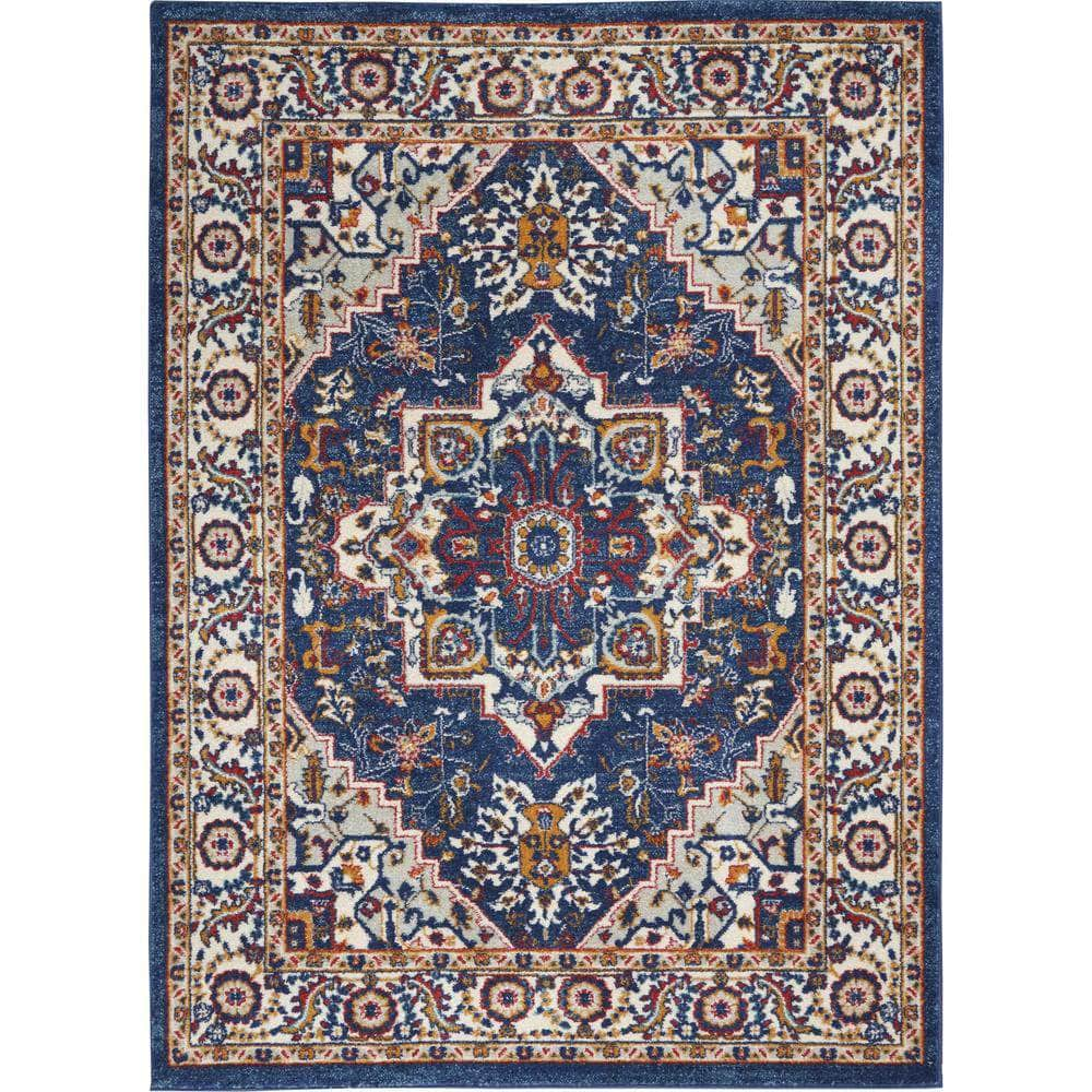 Passion PSN33 Blue/Multicolor Rugs #color_blue/multicolor