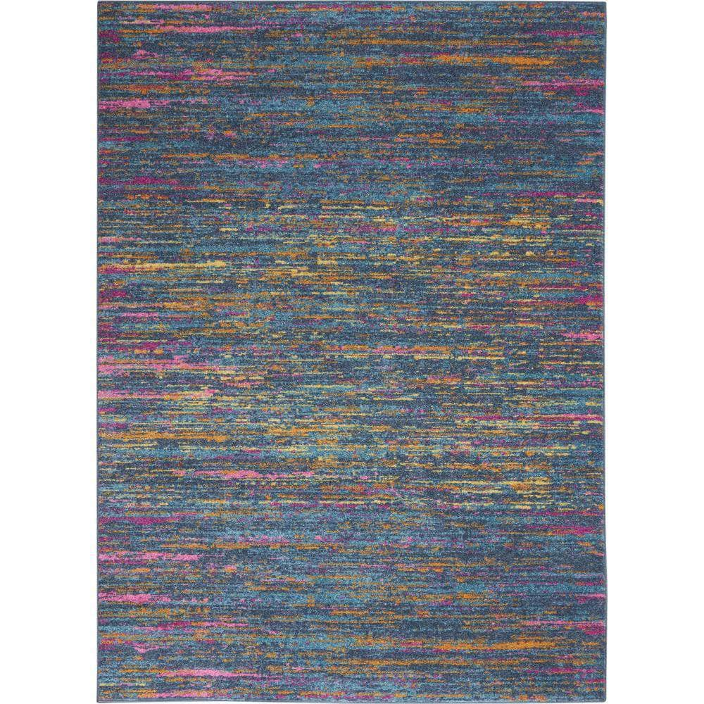 Passion PSN35 Blue/Multicolor Rugs #color_blue/multicolor