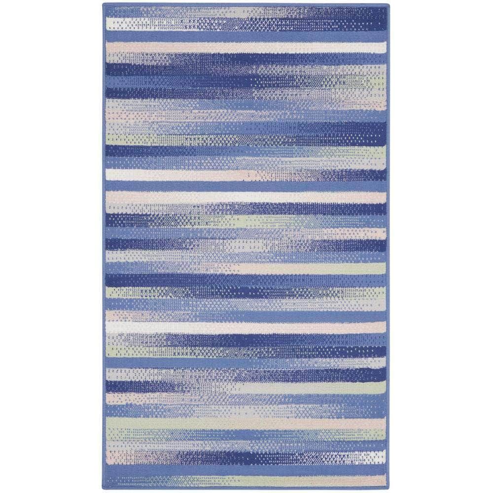 Whimsicle WHS12 Blue Multicolor Rugs #color_blue multicolor