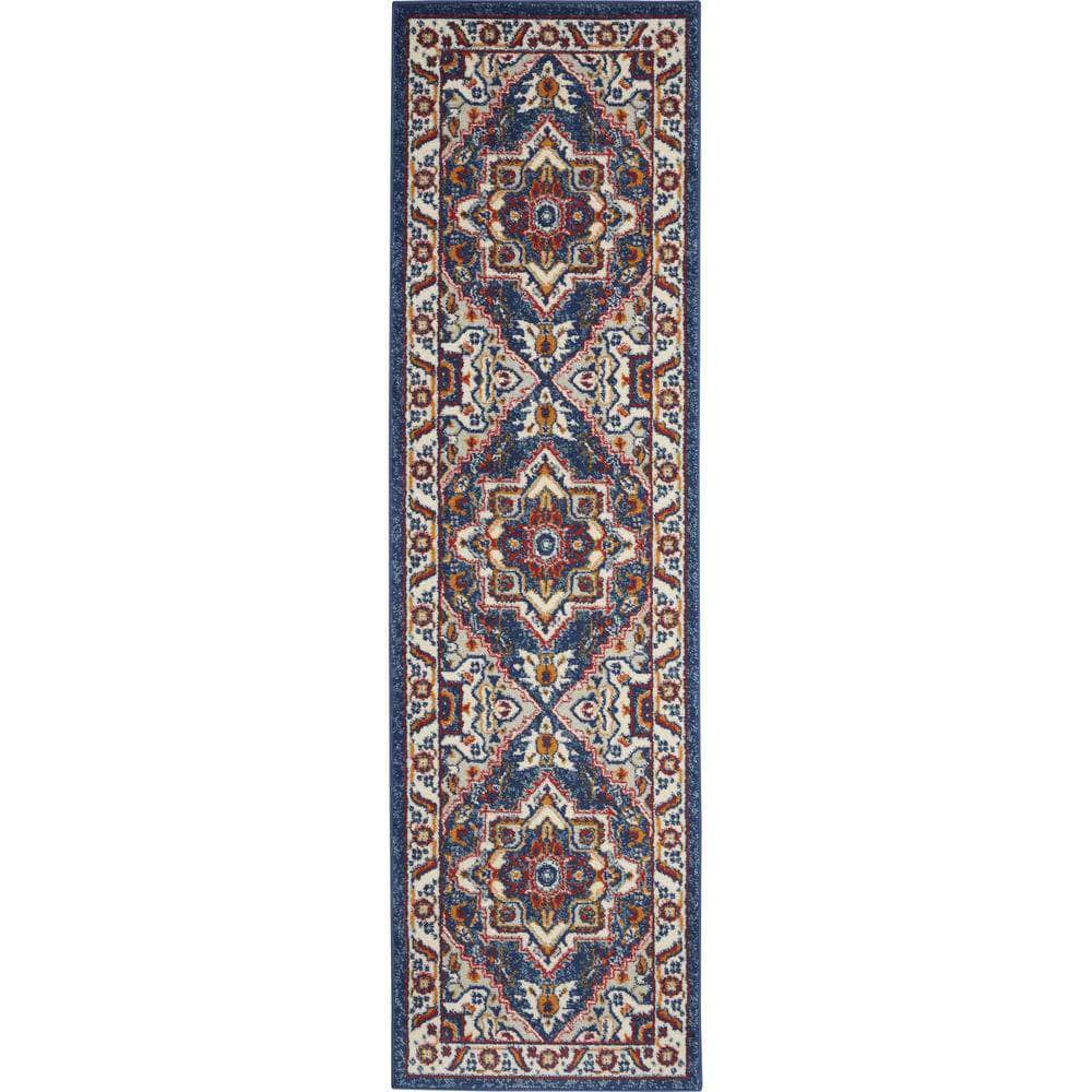 Passion PSN33 Blue/Multicolor Rugs #color_blue/multicolor