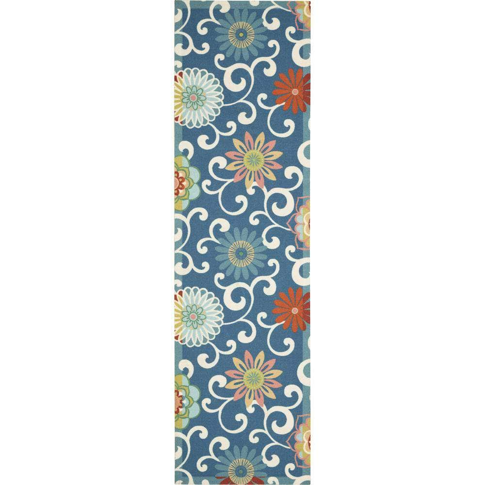 Sun & Shade SND84 Blue/Multicolor Rugs #color_blue/multicolor