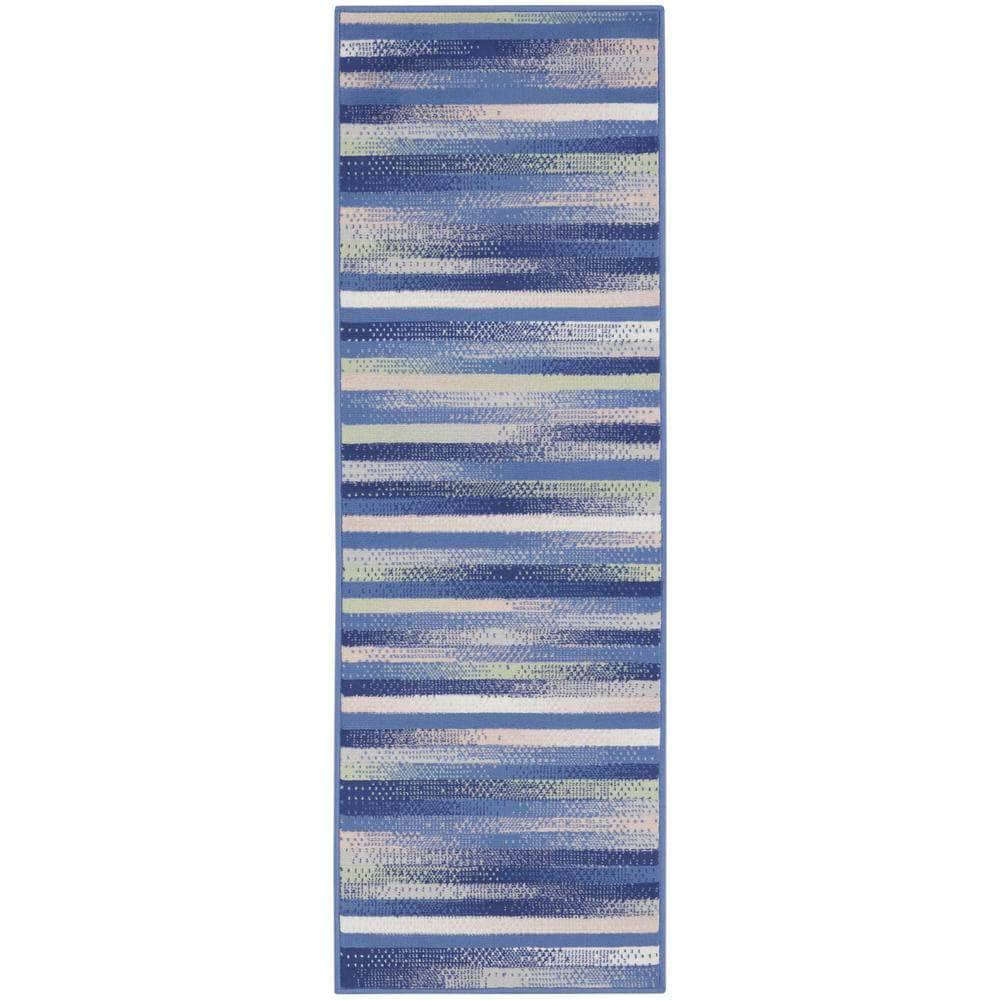 Whimsicle WHS12 Blue Multicolor Rugs #color_blue multicolor