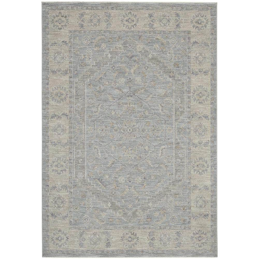 Asher ASR02 Blue Rugs #color_blue