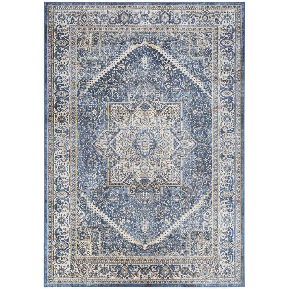 Vintage Home VNH01 Blue Rug #color_blue