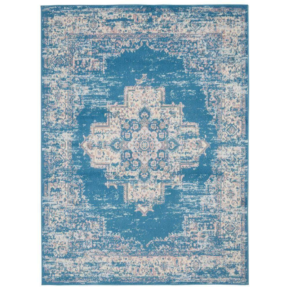 Grafix GRF14 Blue Rugs #color_blue