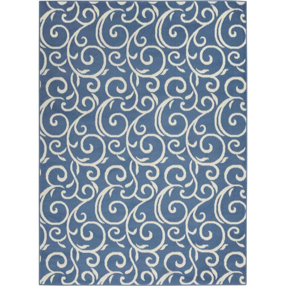 Grafix GRF19 Blue Rugs #color_blue