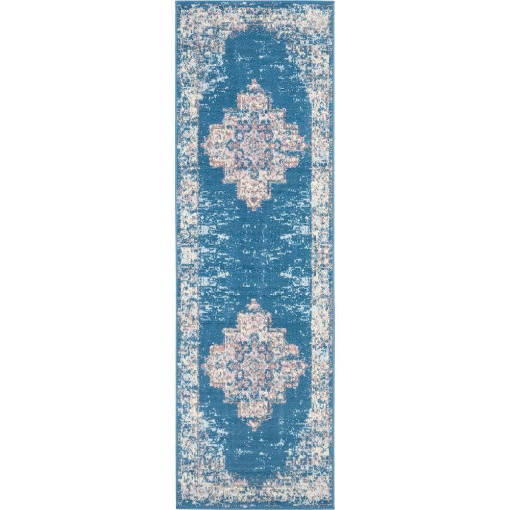 Grafix GRF14 Blue Rugs #color_blue