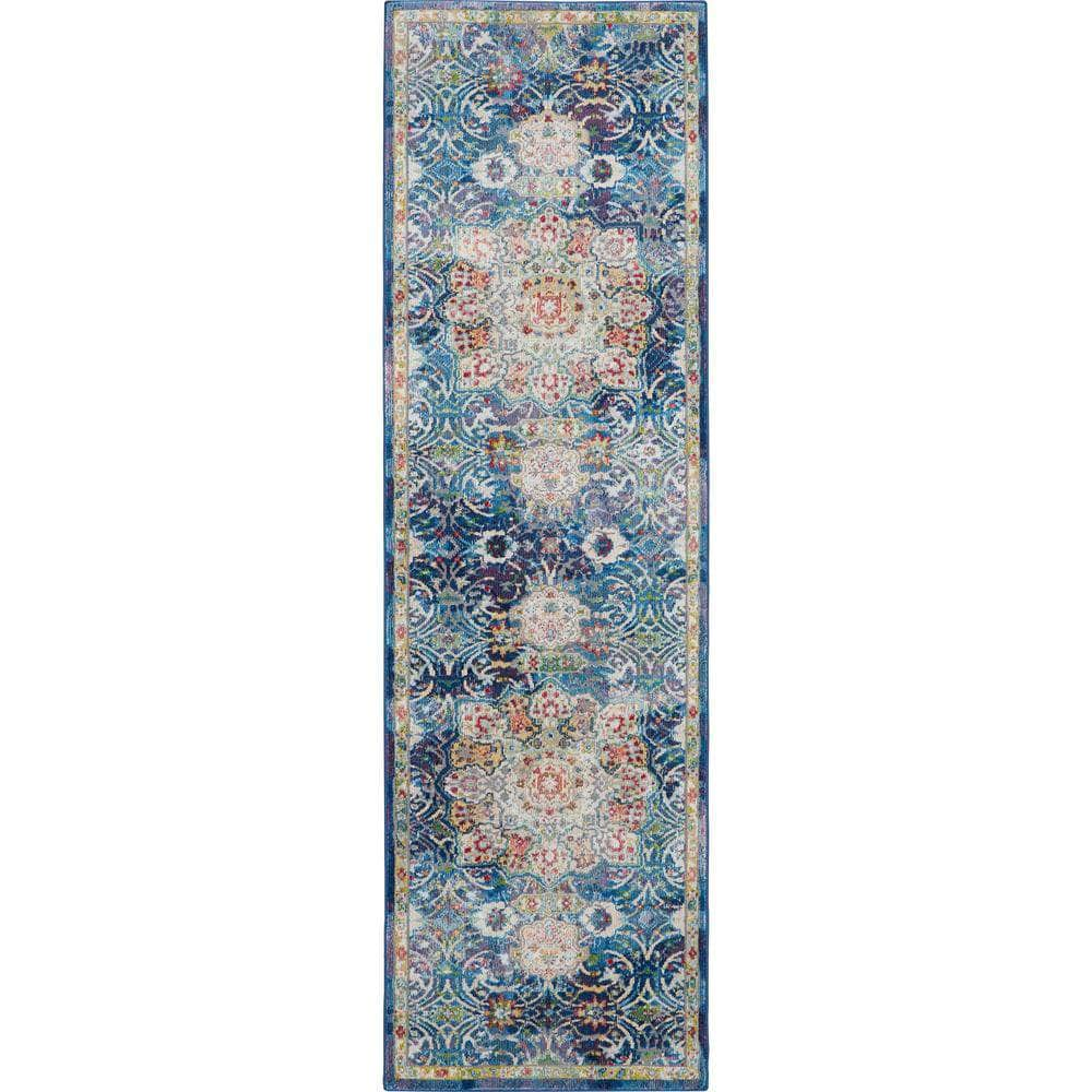 Global Vintage GLB03 Blue Rugs #color_blue