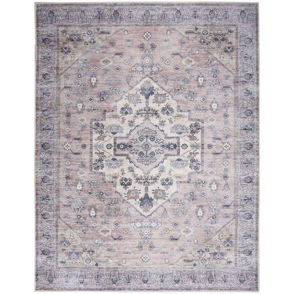 Brilliance Machine Washable WSB03 Blush Rug #color_blush