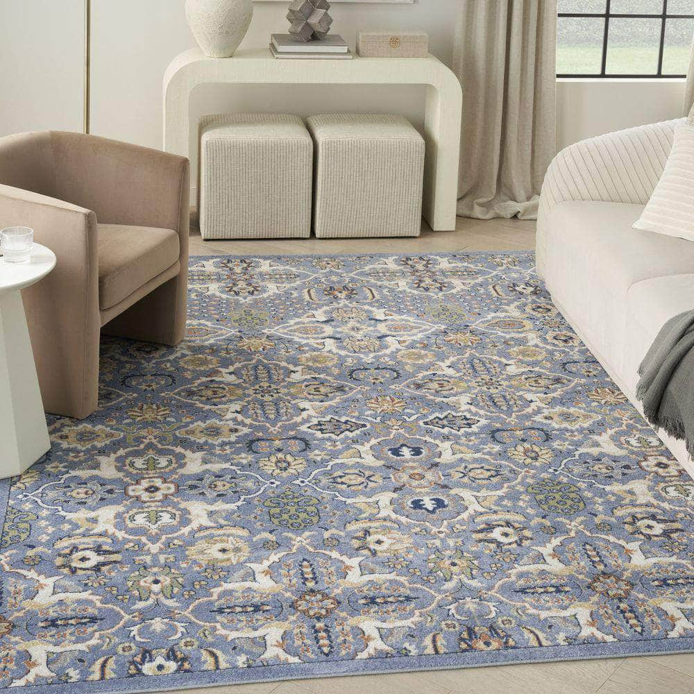 Allur ALR03 Navy Multicolor Rug #color_navy multicolor