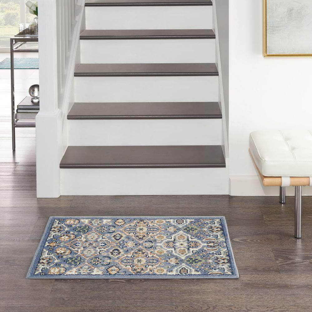 Allur ALR03 Light Blue Rug #color_light blue