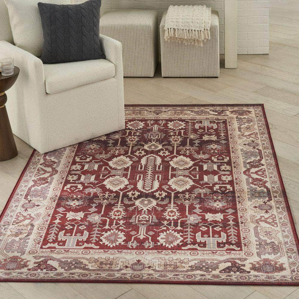 Vintage Home VNH02 Red Rug #color_red