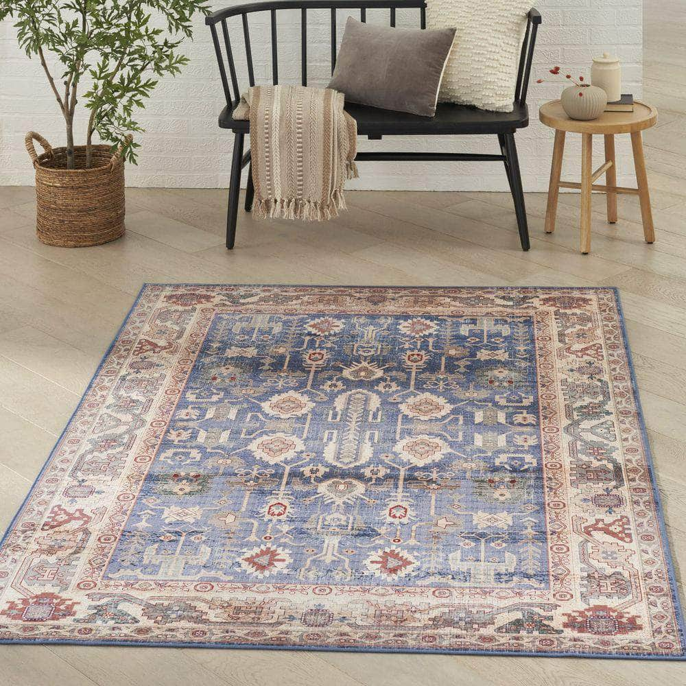 Vintage Home VNH02 Blue Rug #color_blue