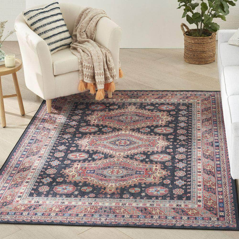 Vintage Home VNH03 Navy Rug #color_navy