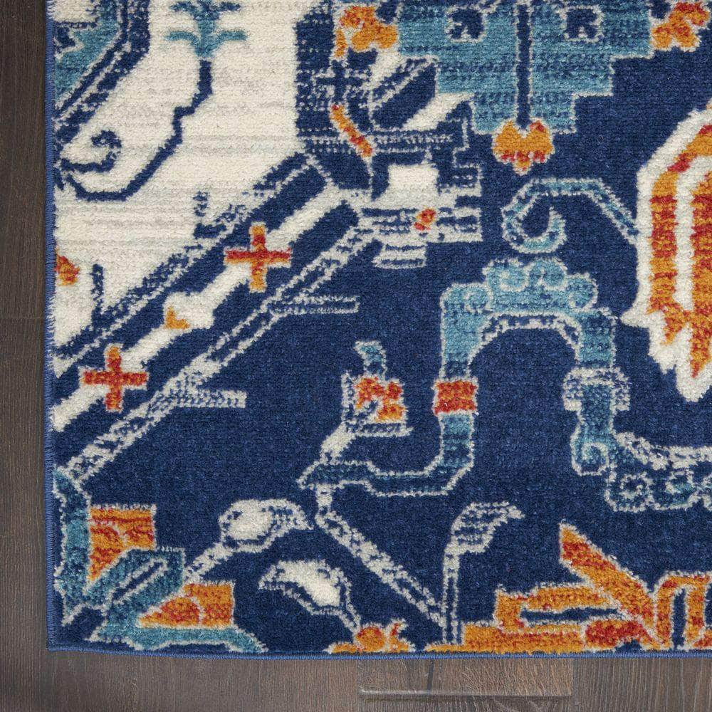 Passion PSN31 Blue/Multicolor Rugs #color_blue/multicolor