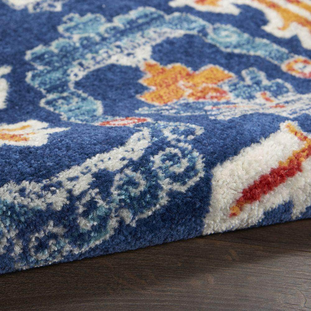 Passion PSN31 Blue/Multicolor Rugs #color_blue/multicolor