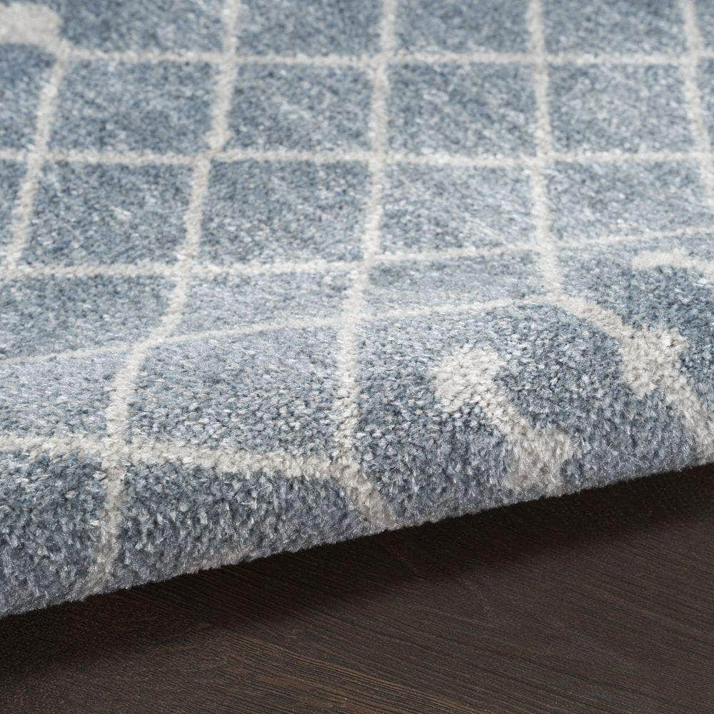 Astra Machine Washable ASW10 Blue Rugs #color_blue