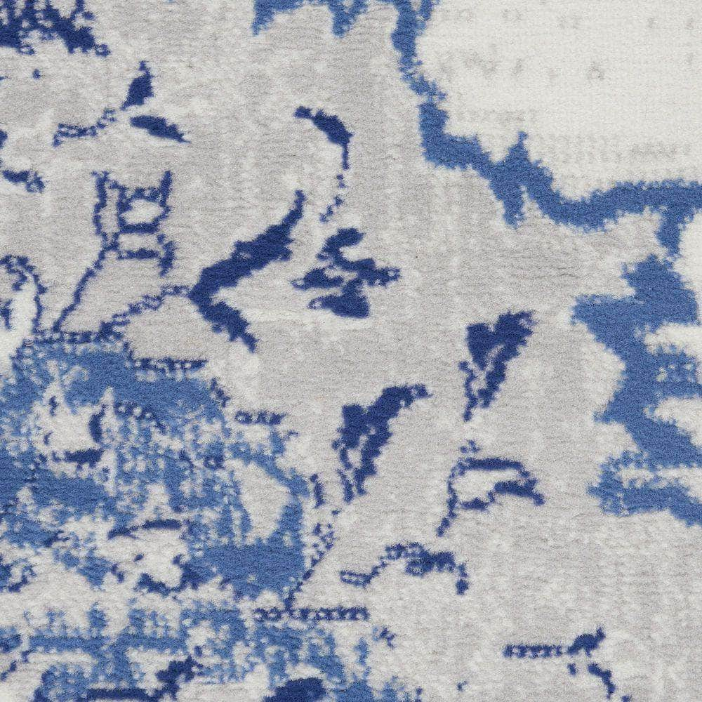 Whimsicle WHS14 Ivory Blue Rugs #color_ivory blue