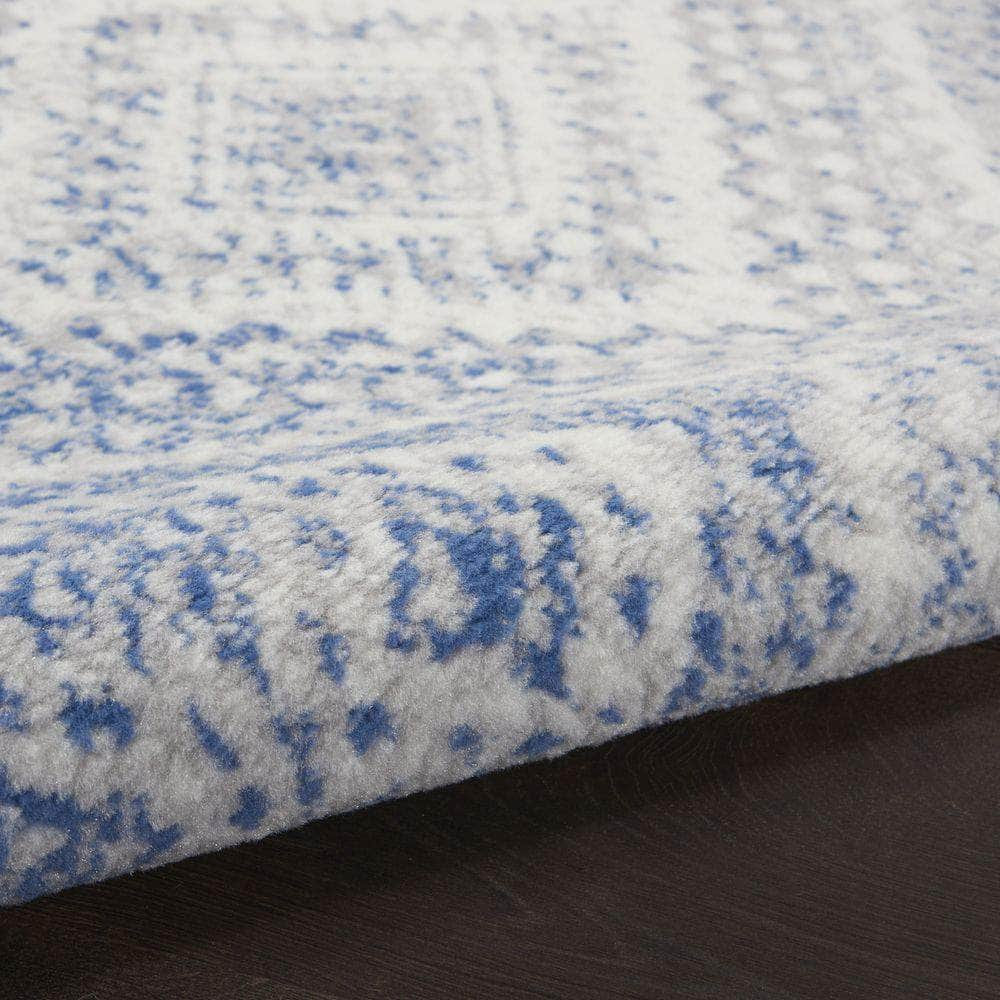 Whimsicle WHS17 Ivory Blue Rugs #color_ivory blue