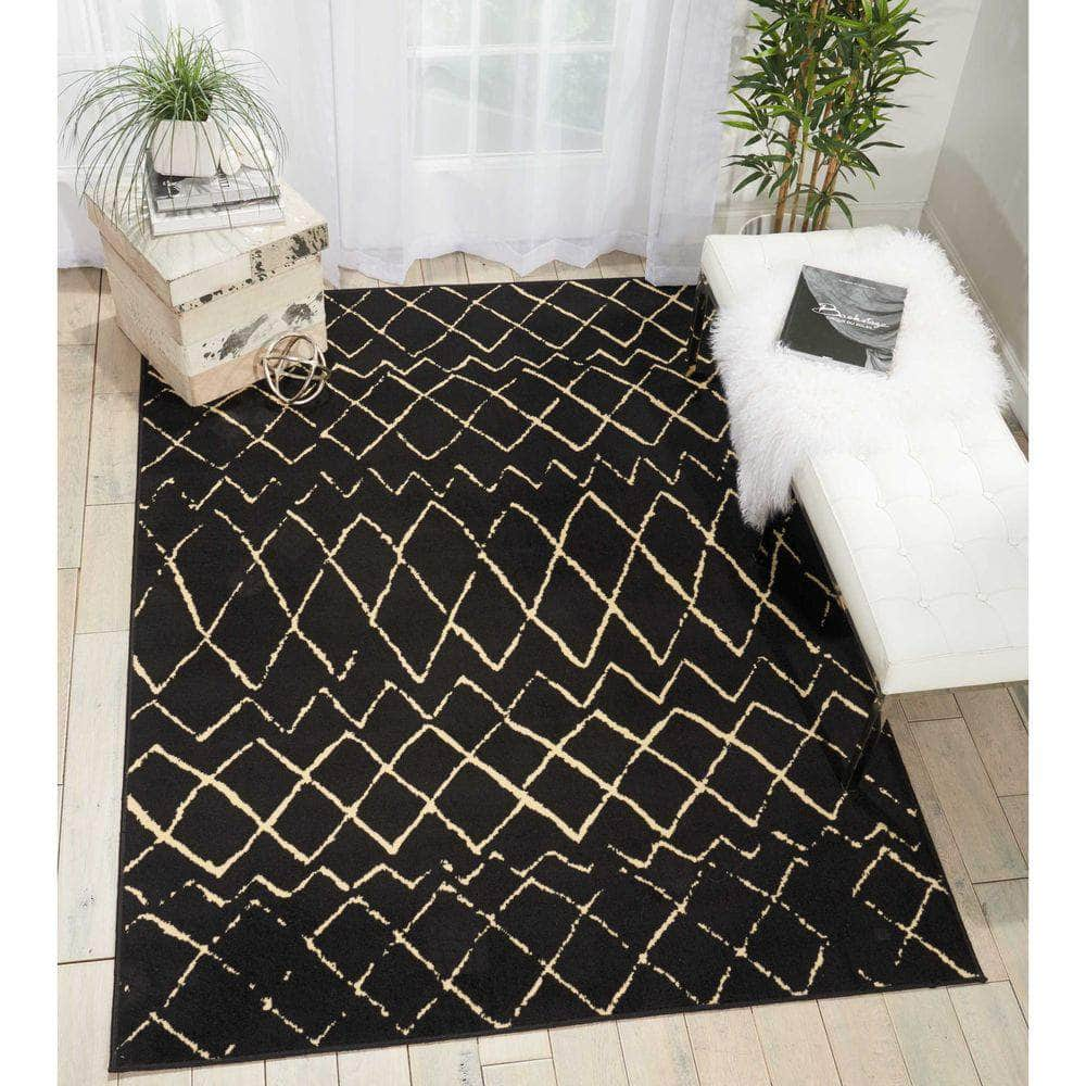 Grafix GRF04 Black Rugs #color_black