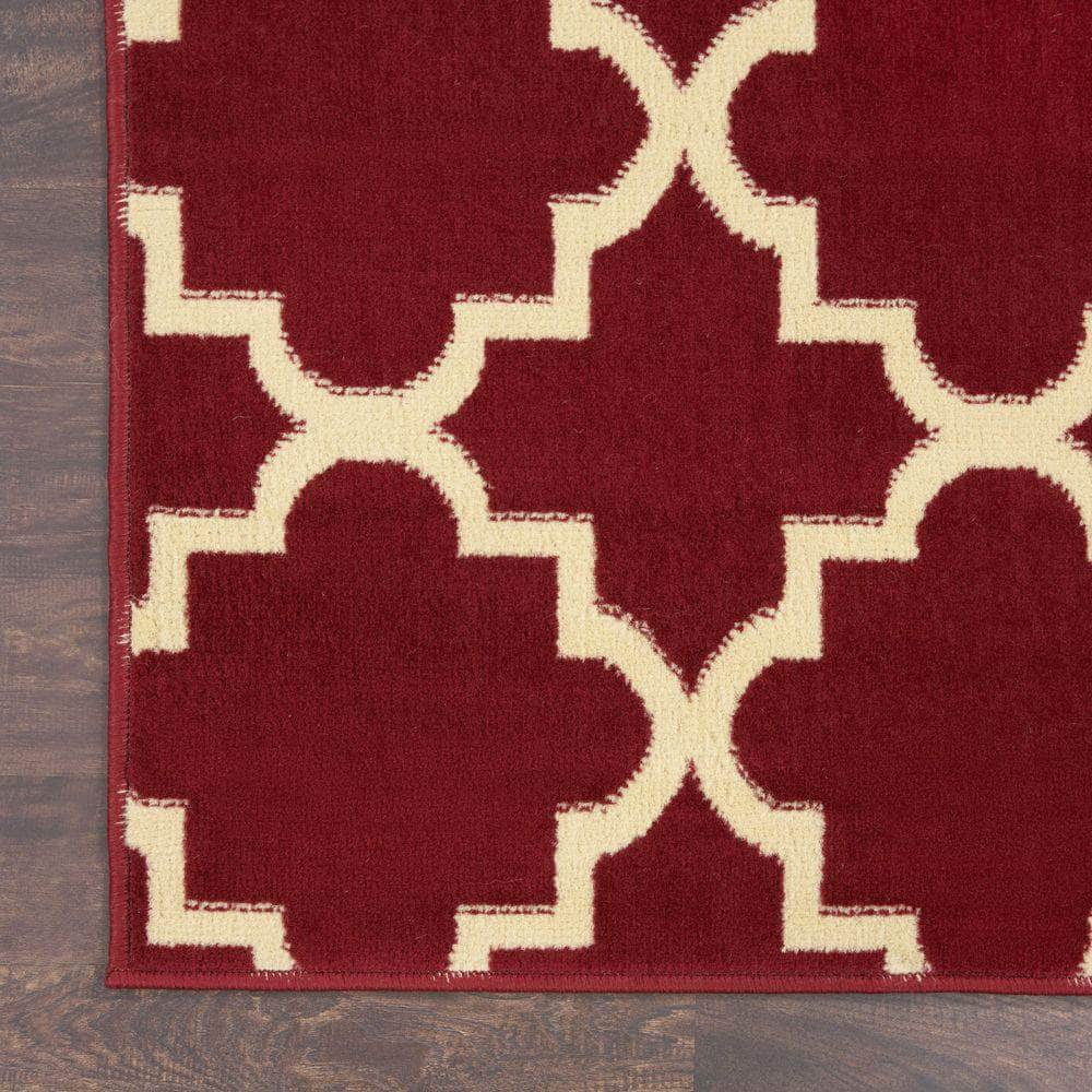 Grafix GRF08 Red Rugs #color_red