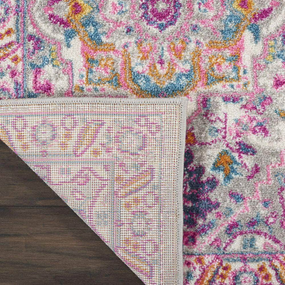 Passion PSN20 Light Grey/Pink Rugs #color_light grey/pink