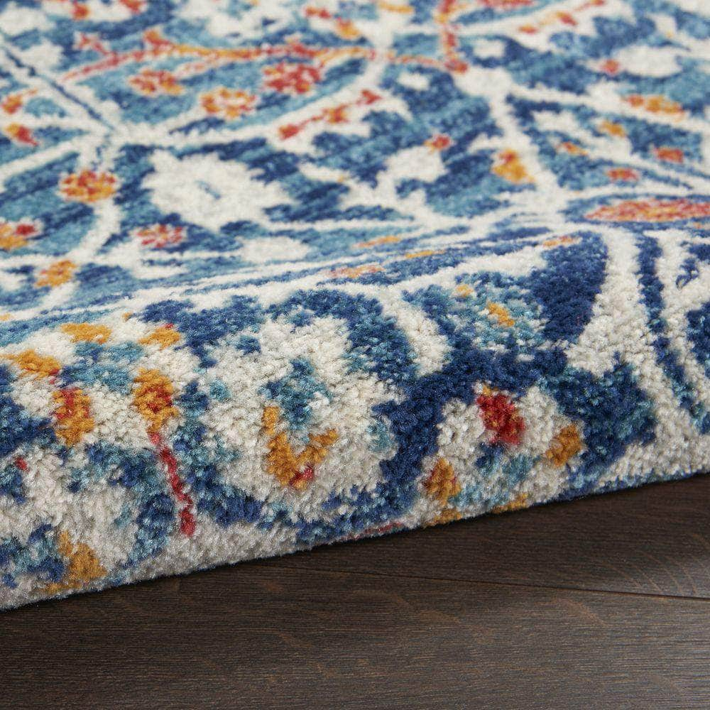 Passion PSN28 Blue/Multicolor Rugs #color_blue/multicolor