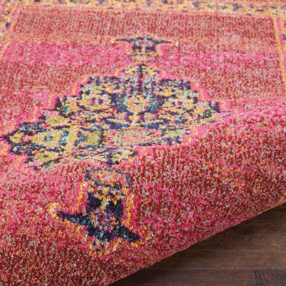 Passionate PST01 Pink/Flame Rugs #color_pink/flame