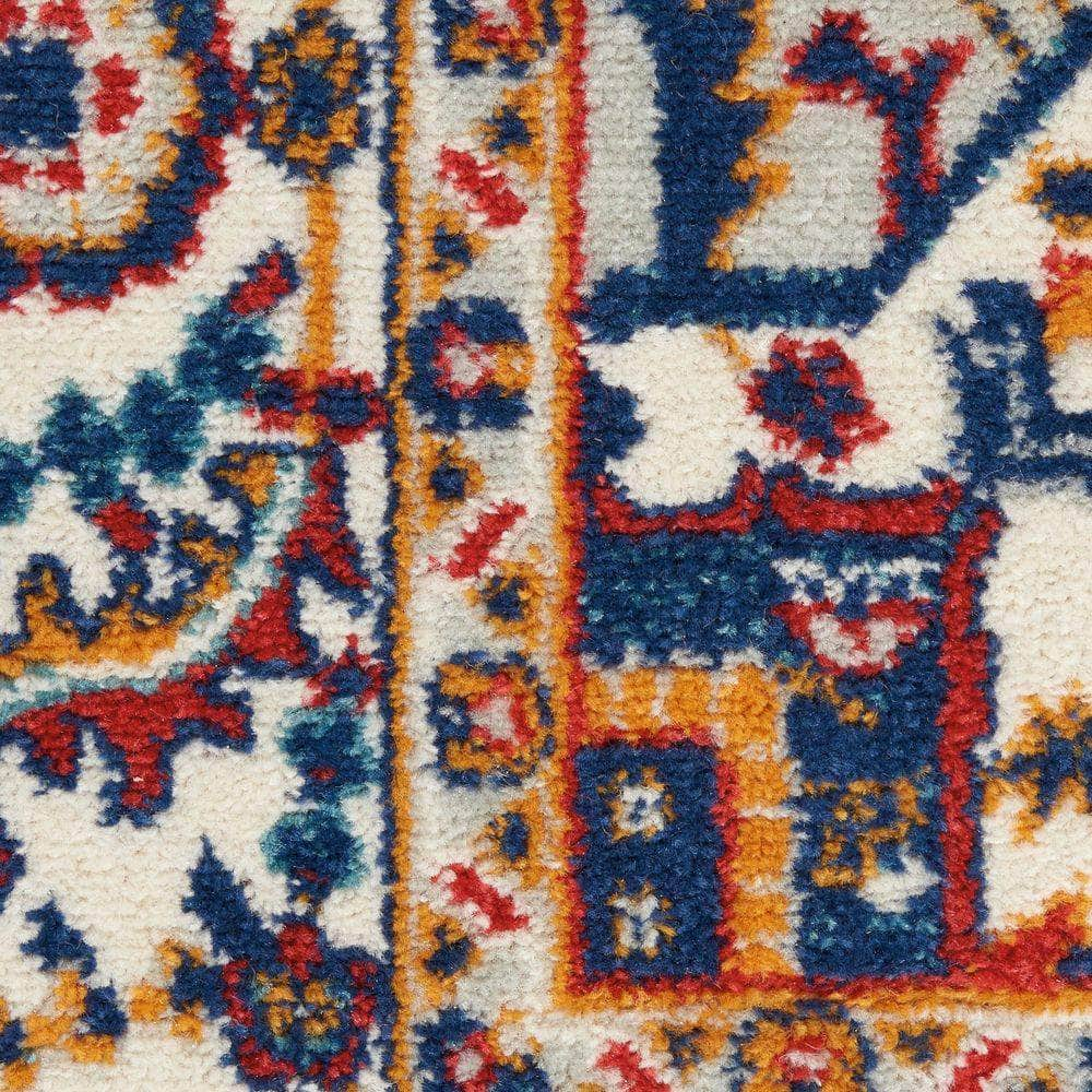 Passion PSN33 Blue/Multicolor Rugs #color_blue/multicolor