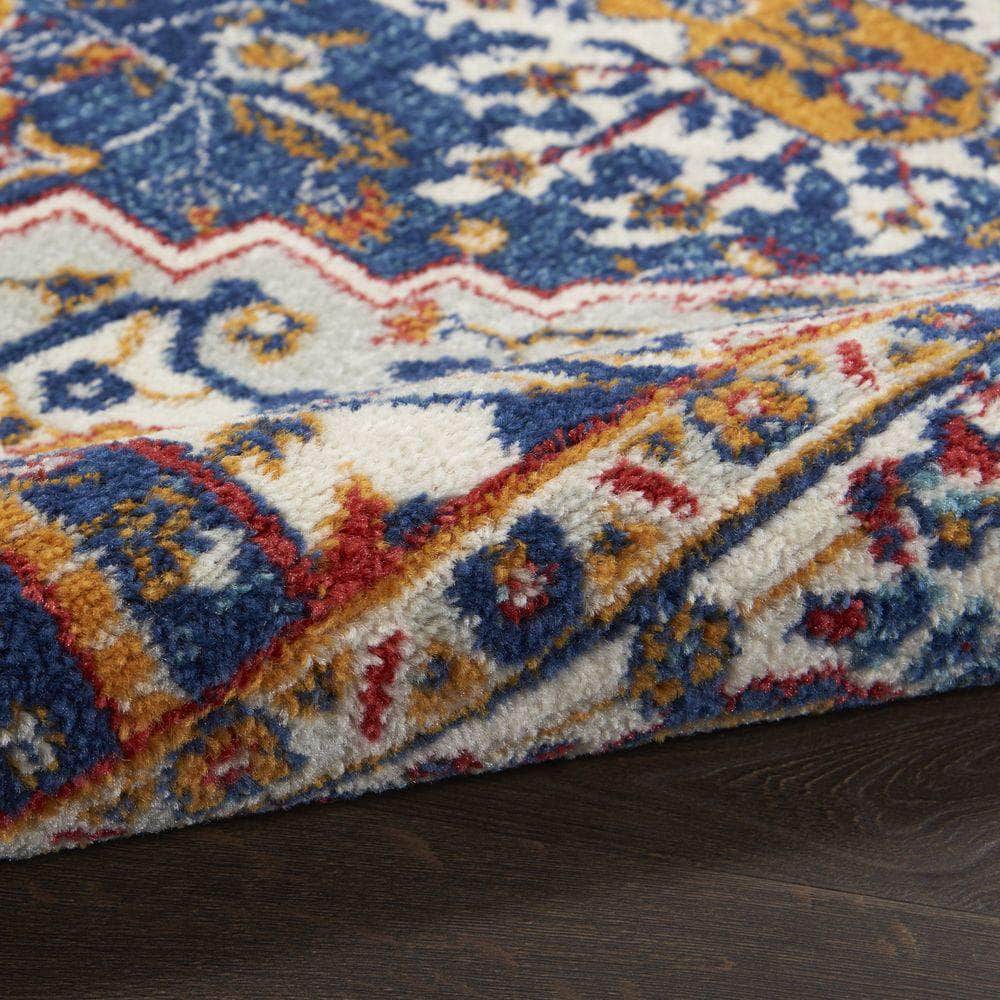 Passion PSN33 Blue/Multicolor Rugs #color_blue/multicolor