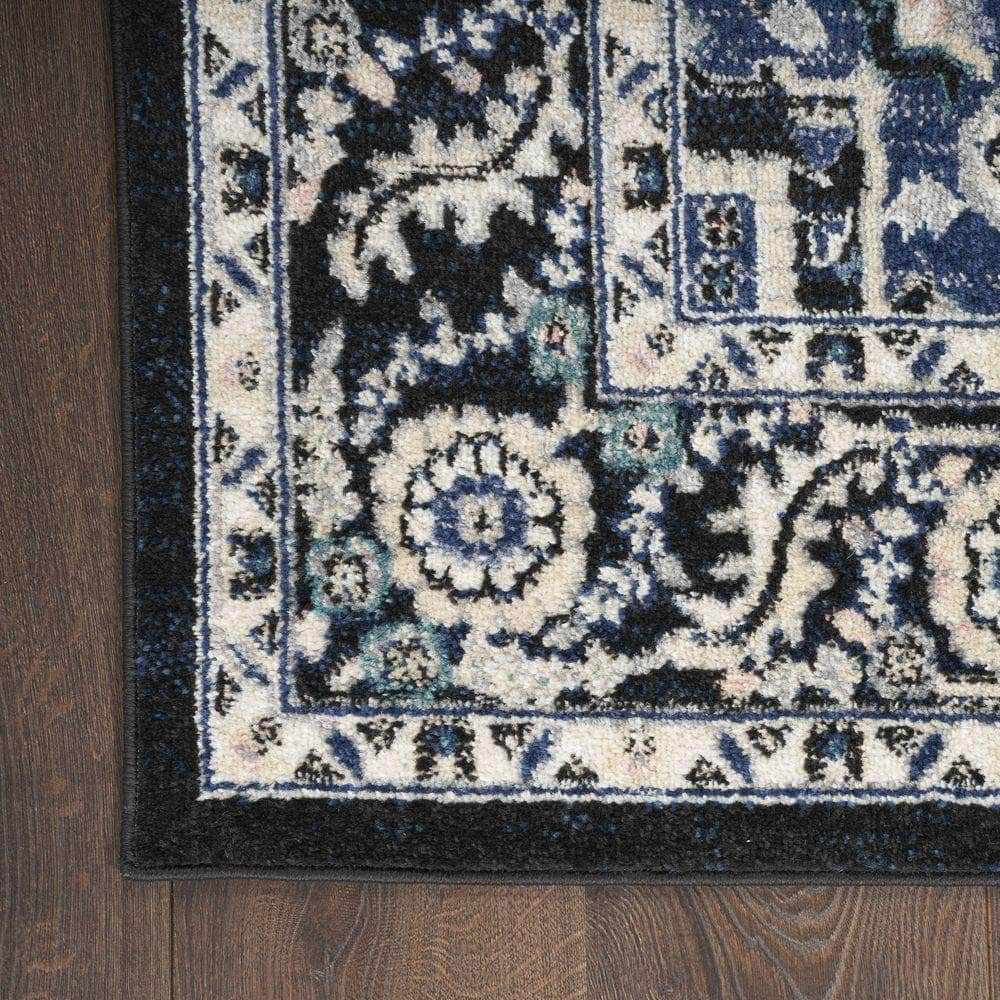 Passion PSN33 Black Ivory Rugs #color_black ivory