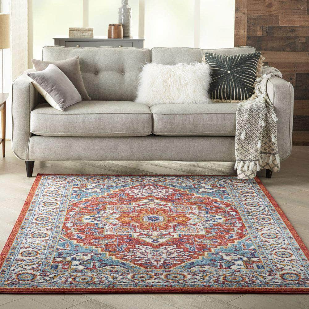 Passion PSN33 Red Multi Colored Rugs #color_red multi colored