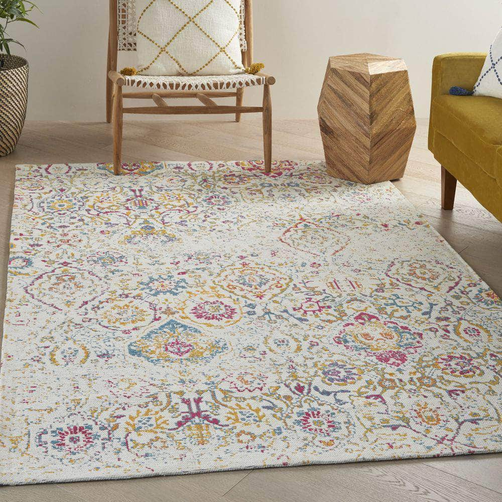 Damask DAS06 Multicolor Rugs #color_multicolor