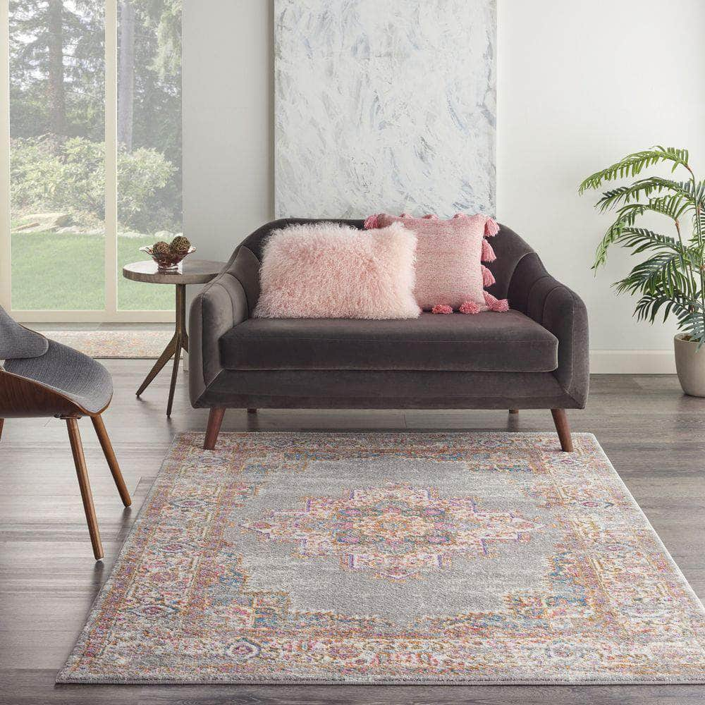 Passion PSN03 Ivory/Fuchsia Rugs #color_ivory/fuchsia