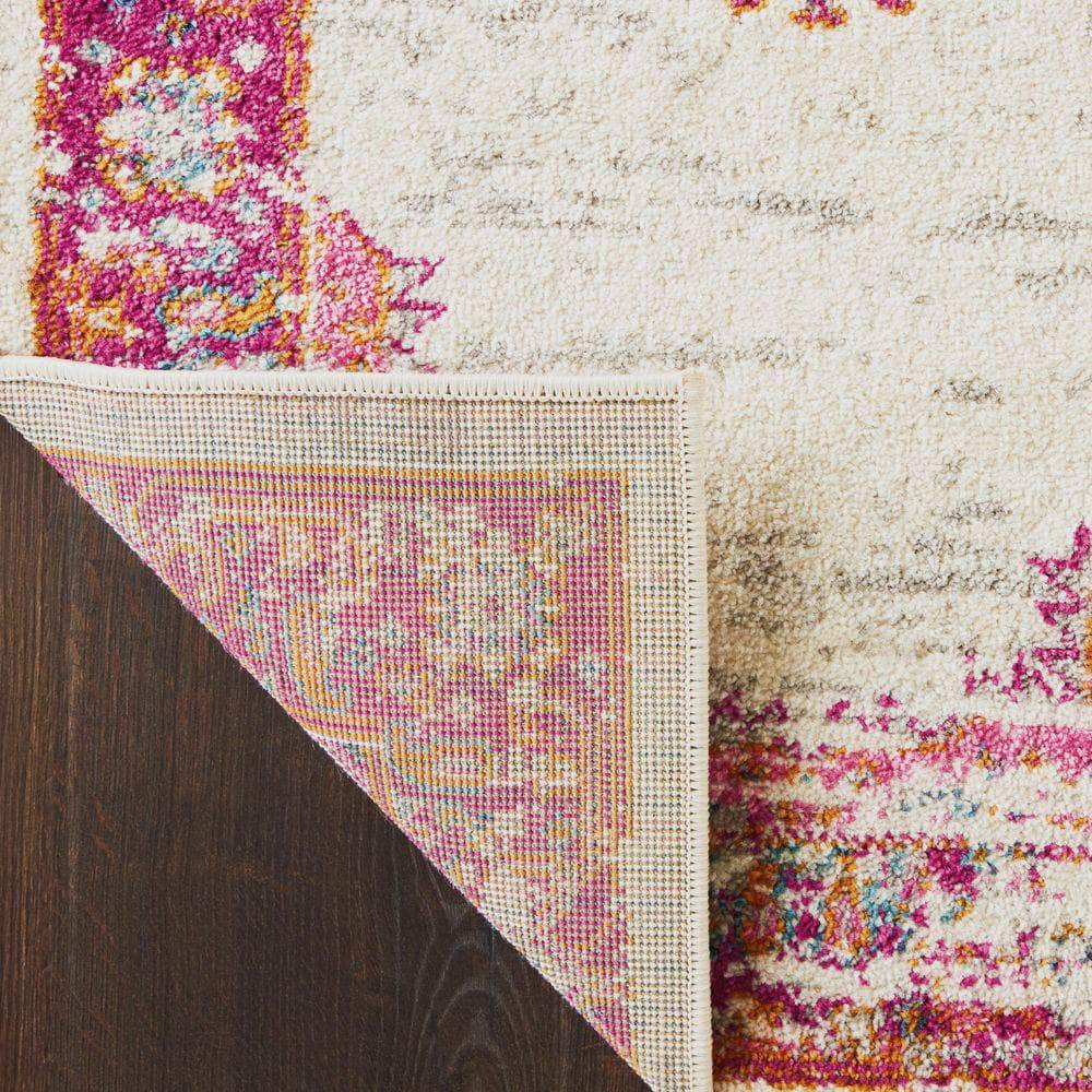 Passion PSN03 Ivory/Fuchsia Rugs #color_ivory/fuchsia