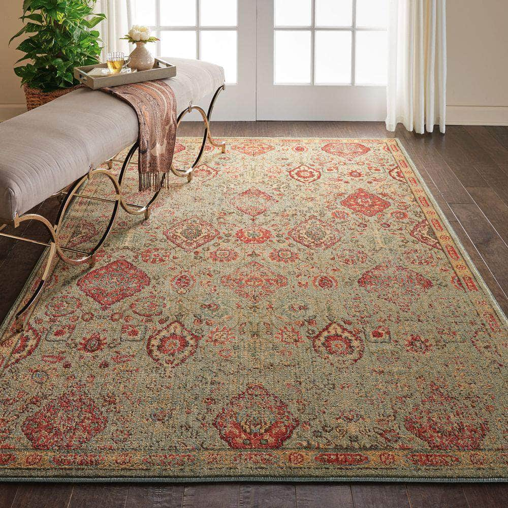 Somerset ST90 Light Green Rugs #color_light green