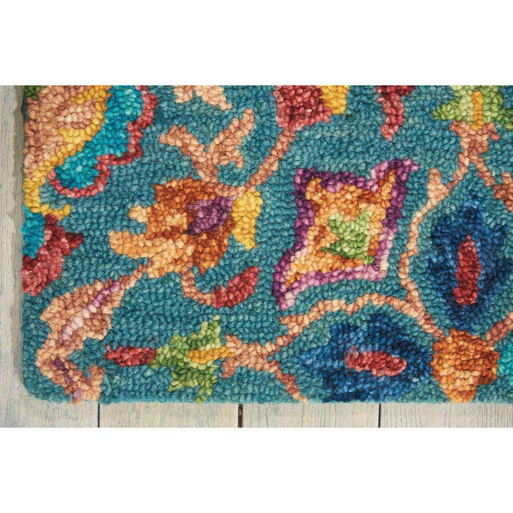 Vivid VIV08 Teal Rugs #color_teal