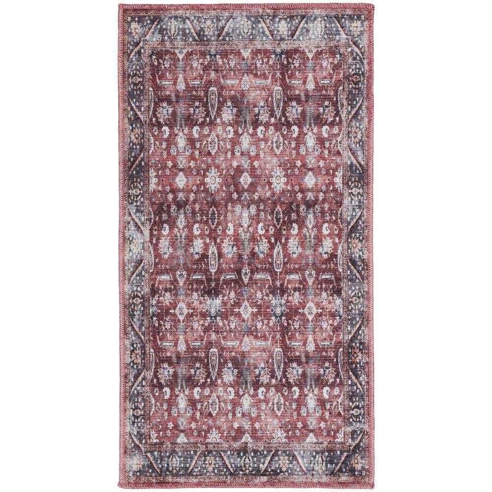 Brilliance Machine Washable WSB06 Brick Ivory Rugs #color_brick ivory