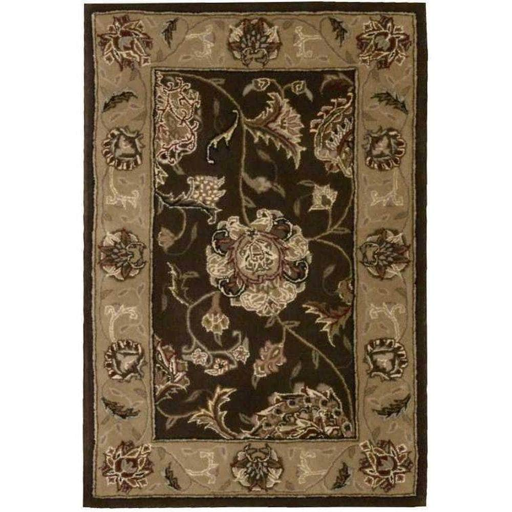 Nourison 2000 2206 Brown Rugs #color_brown