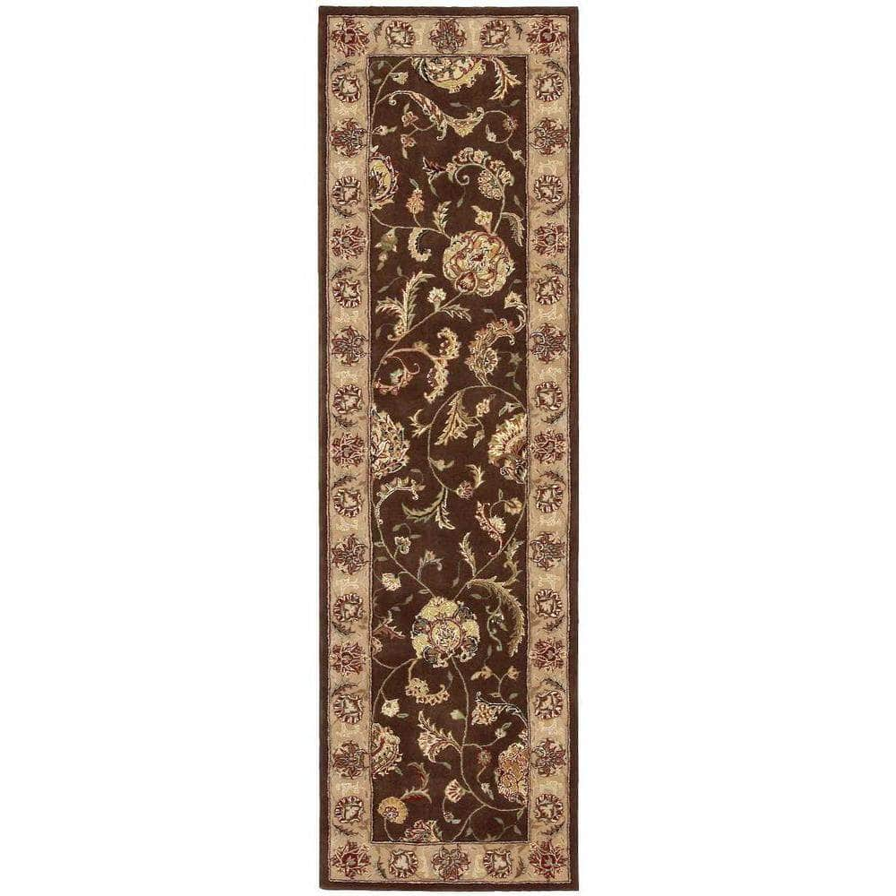 Nourison 2000 2206 Brown Rugs #color_brown