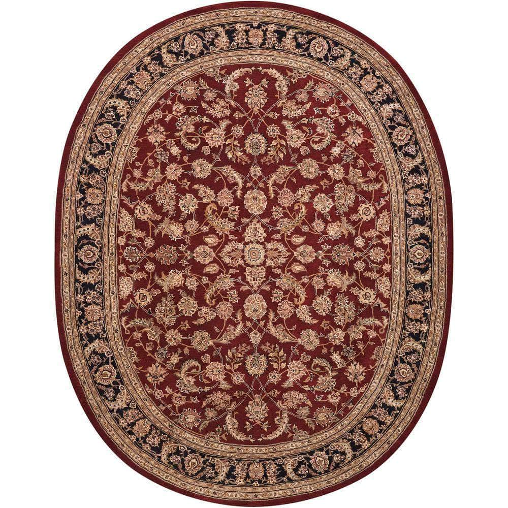 Nourison 2000 2002 Burgundy Rugs #color_burgundy